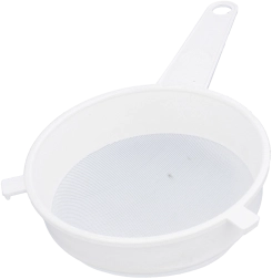 Colador de cocina de plástico con malla fina 20 cm