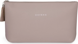 Neceser de viaje Elegance Maxi moca (piel sintética), 30 × 19 × 8 cm