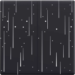 Cubierta decorativa para interruptor táctil T5 Sonoff 1C – Estrella