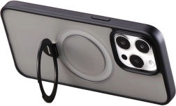 Funda magnética con soporte JOYROOM para iPhone 15 Pro Max, negra
