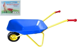 Carretilla infantil de metal Yupee grande – Azul