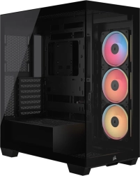 Caja de ordenador Mid-Tower 3500X LXR LINK TG, negra