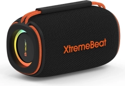 Altavoz inalámbrico Tracer XtremeBeat Mid TWS con retroiluminación RGB – negro