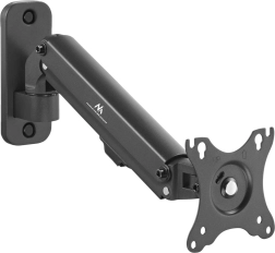 Soporte de pared para monitor Maclean 17-27 pulgadas con resorte de gas