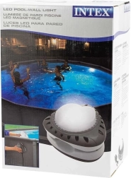 Iluminación LED magnética para piscina con modos de color INTEX