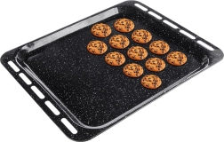 Bandeja de hornear esmaltada 45,5 × 36 × 2,5 cm