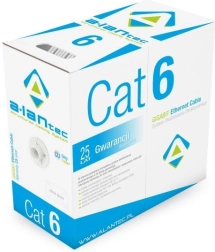 Cable de telecomunicaciones U/UTP categoría 6 con garantía de 25 años