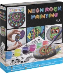 Set neón para pintar piedras