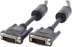 Cable DVI‑D dual link de 1,8 m con filtro de ferrita