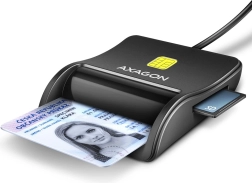 Lector de tarjetas Axagon CRE-SM3SD USB con soporte para SD/microSD/SIM