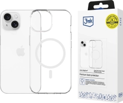 Funda magnética transparente 3mk Armor MagCase para iPhone 13/14 (MagSafe)