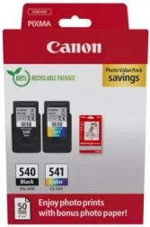 Multipack Canon PG-540/CL-541 con papel fotográfico