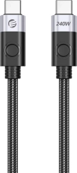 Cable Orico USB‑C 240 W, 1,5 m, negro