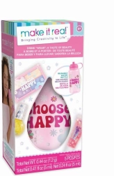 Set de cosmética con botella de agua para niños