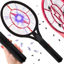 Raqueta eléctrica para moscas y mosquitos