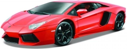 Modelo metálico BBURAGO LAMBORGHINI Aventador 1:18, naranja