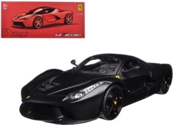 Modelo metálico BBURAGO Ferrari LaFerrari 1:18 negro mate