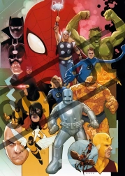 Puzzle de 1000 piezas MARVEL 80
