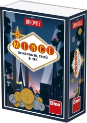 Dino Dinovka monedas – juego lógico de viaje (50 acertijos)