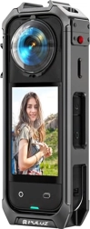Carcasa protectora metálica PULUZ con tapa de lente para INSTA360 X5