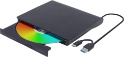 Unidad de DVD externa GEMBIRD con USB‑C (DVD-USB-031)