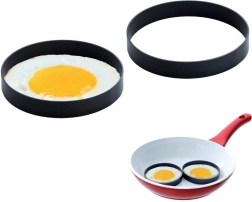 Moldes metálicos para huevos, set de 2 uds.