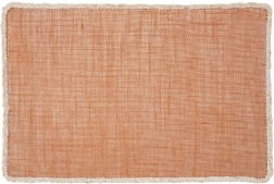 Mantel individual rectangular 45 × 30 cm, naranja