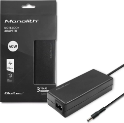 Adaptador de corriente para portátil 40 W 12 V 3,33 A con conector 5,5 × 2,1 mm + cable de alimentación