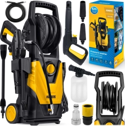 Hidrolimpiadora con manguera enrollada 1800 W Humberg HM-300, 230 bar