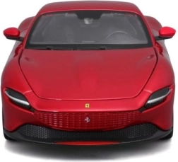 Cochecito de modelo Bburago Ferrari Roma rojo 1:24
