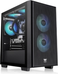 Caja de ordenador Thermaltake Versa H16 TG negra