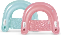 Colchoneta inflable con forma de herradura 147 × 99 cm