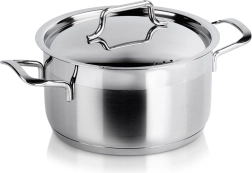 Olla de acero inoxidable con tapa Anett 18 cm, 2,3 l