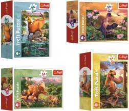 Puzzle 54 mini – asombrosos dinosaurios 3 Trefl