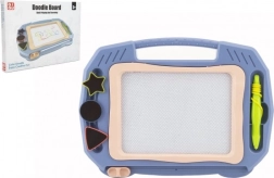 Pizarra de dibujo magnética azul para niños