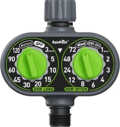 Controlador de riego RainPoint para jardín