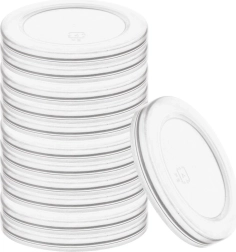 Tapas para tarros de yogur de 6,8 cm, 12 uds