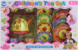 Juego de té de hojalata para niños