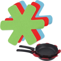 Protectores para sartenes de 18 cm, 5 uds