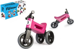 Bicicleta de equilibrio Funny Wheels Rider Sport 2 en 1 para niños – Rosa