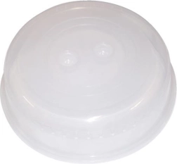 Tapa de plástico transparente para microondas 23 cm