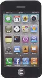 Bloc de notas rayado con forma de iPhone