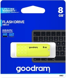 Memoria USB Flash GOODRAM UME2 8GB USB 2.0 amarilla