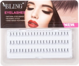 Pestañas en grupos naturales BLING, 13 mm