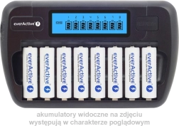 Cargador de baterías EVERACTIVE NC-800 para 8 AA/AAA