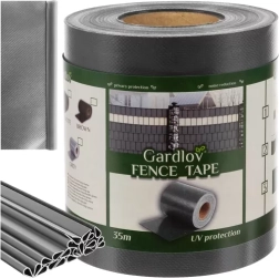 Cinta para valla gris Gardlov 19cmx35m