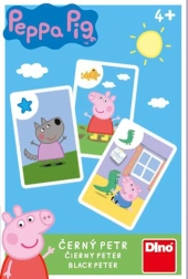 Dino cartas de juego Peppa Pig Black Peter