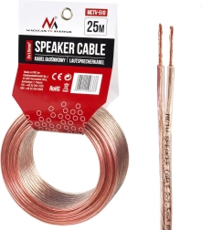 Cable de altavoz 25 m Maclean 2x1,5 mm²