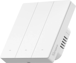 Interruptor inteligente táctil de pared Zigbee de 3 canales SONOFF ZBM5 86W