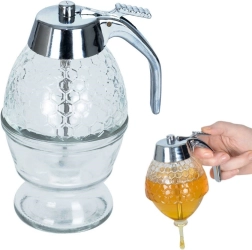 Dosificador de miel de vidrio 250 ml